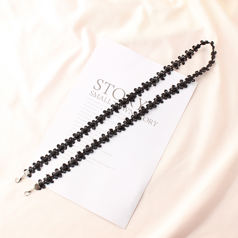 Justerbar blonde blomst ansigtsmaske lanyard praktisk holder reb anti-tabt bærbar maske hængende hals rop akryl reb: 04