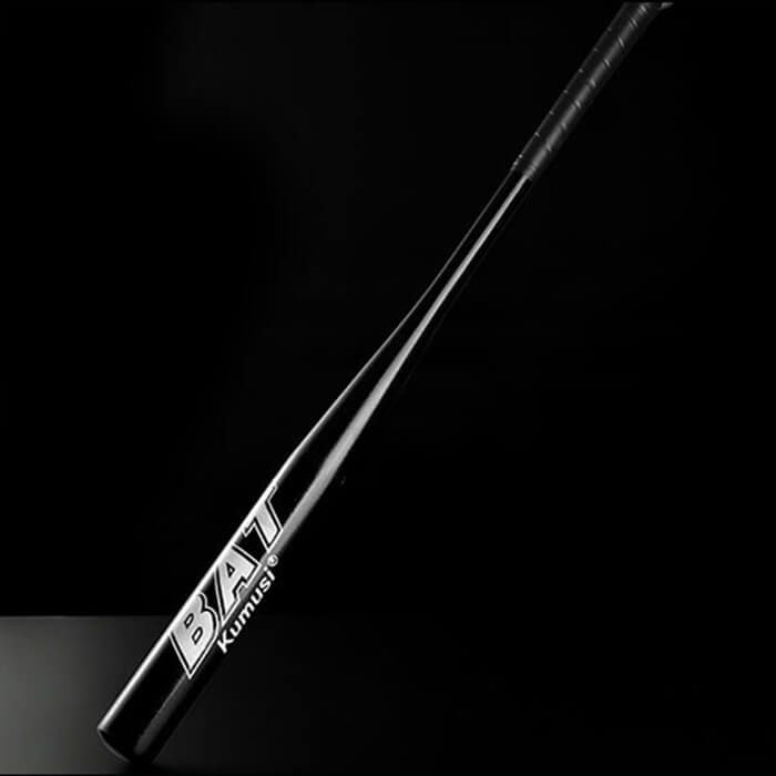 Bate de béisbol de aleación de aluminio, raqueta de Softball de 25 "28" 30 "32" 34 ", murciélago de acero de aleación extrafuerte y grueso: Black / 32 pulgadas (80-81 cm)