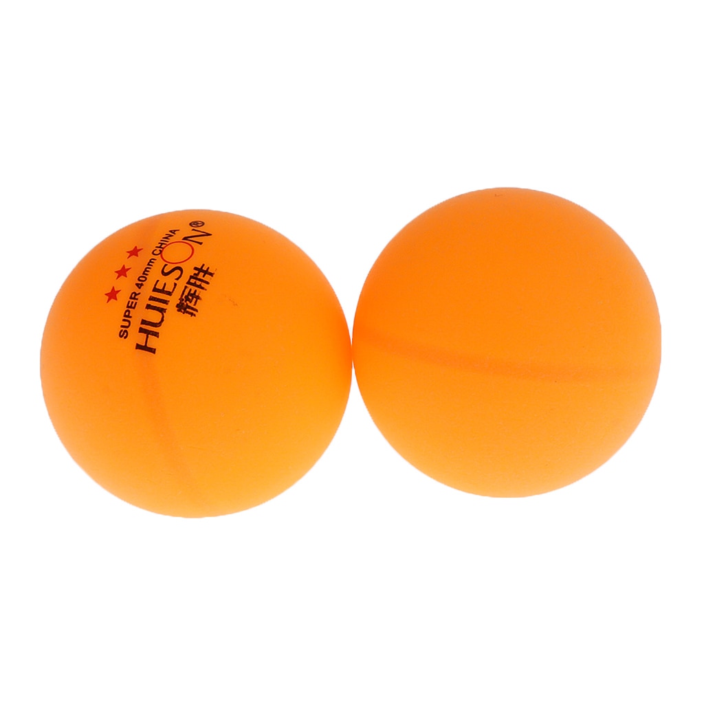 50 stycken 3 stjärniga 40mm celluloid bordtennisbollar avancerade pingisbollar träningsträning 2 färgalternativ för inomhussporter