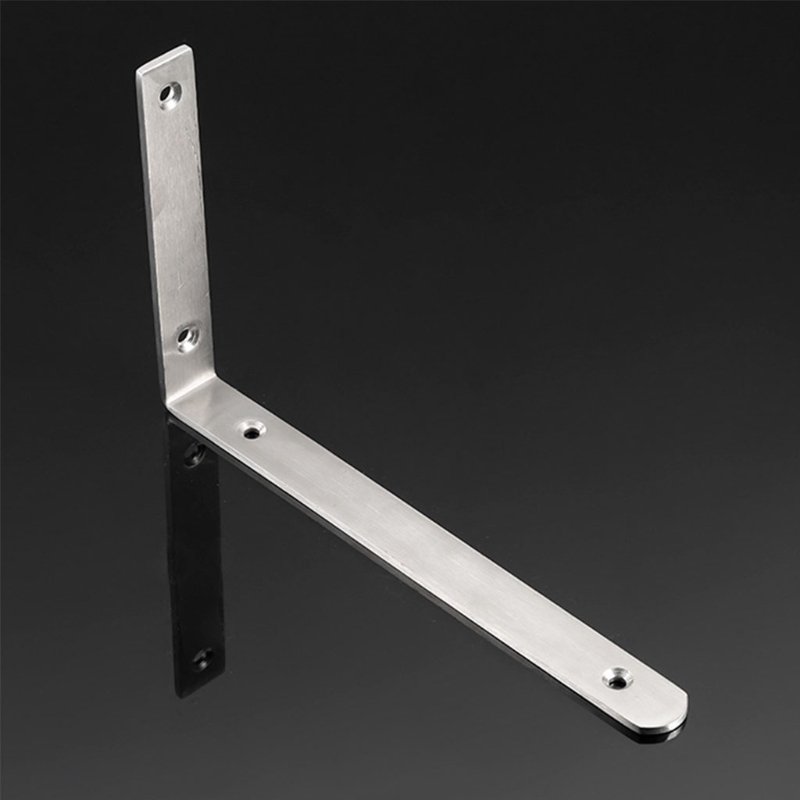 2 PCS Thicken 90 Degree Angle L Shaped Shelf Bracket Corner Brace Joint Bracket Fastener Floating Shelves Bracket