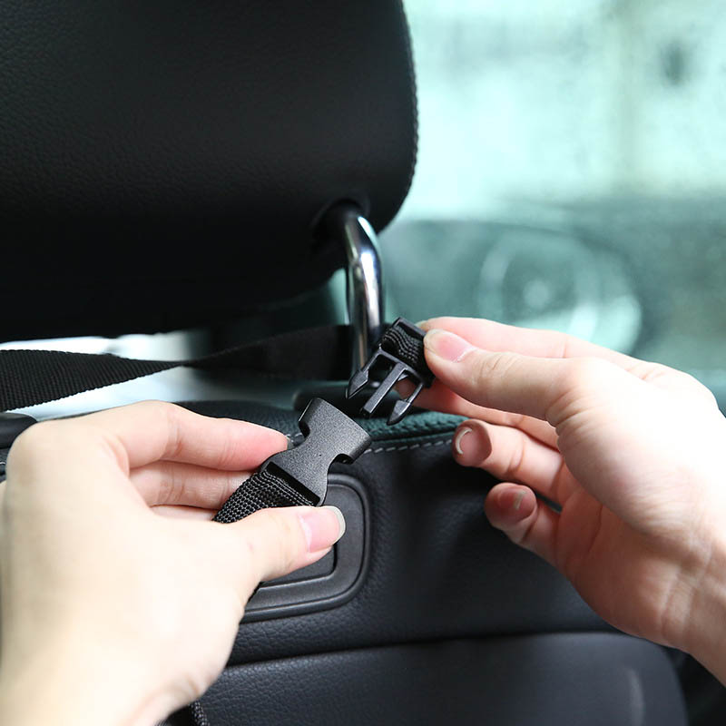 Autostoel rugleuning vuilnisbak auto accessoires hangende afvalzak oxford stof auto afvalbakken afvalopslag schoonmaakgereedschap