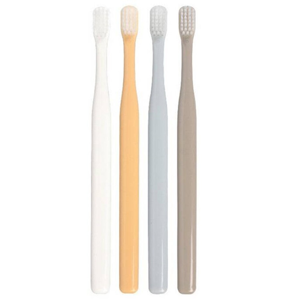 4pcs/set Toothbrush Small Head Japanese Style Household Oral Care Adult PP Soft Hair Healthy Anti Bacteria High End Eco Friendly