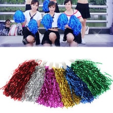 Modieuze Cheer Dance Sport Benodigdheden Concurrentie Cheerleading Pom Poms Bloem Bal Verlichting Up Party Juichen Fancy Pom Poms 1Pc