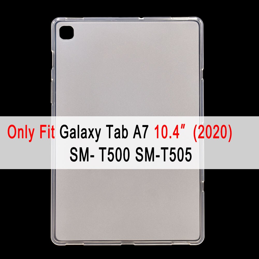 Soft Silicon Cover For Samung Galaxy Tab A8 10.5 A7 Lite A6 7.0 8.0 9.7 10.1 10.5 T510 T500 A7 10.4 Case: Tab A7 10.4