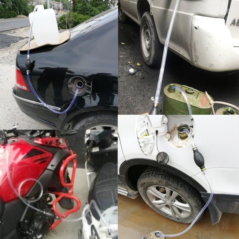 Auton polttoainepumppu kaasuöljypumppu käsikäyttöinen imuputki pumppaus kestävä nestemäiseen bensiiniin viritys polttoaine bensiini diesel pumppu