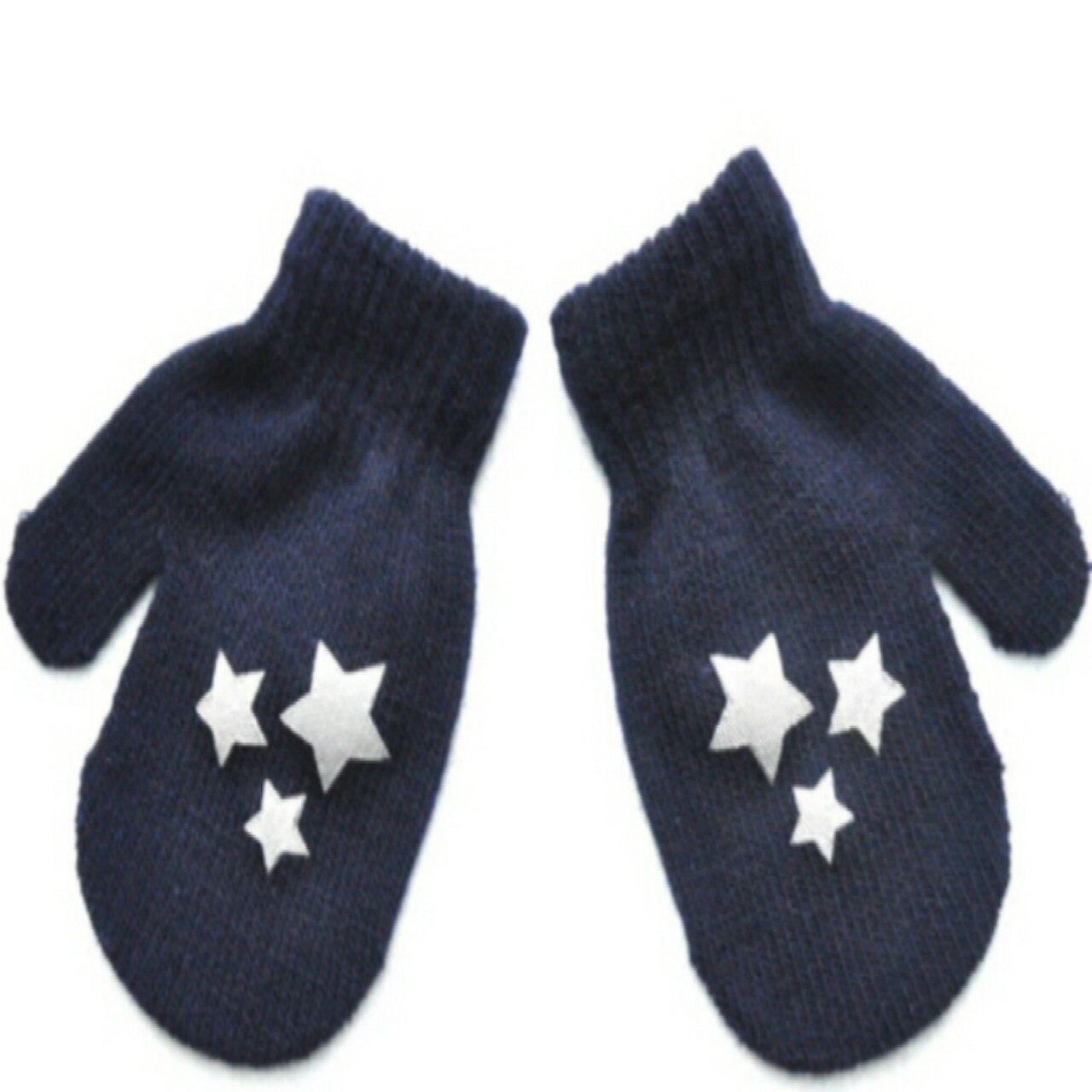 Pudcoco Winter Gloves Cute Baby Knitting Warm Soft Gloves Kids Boys Girls Candy Colors Mittens Unisex: Green