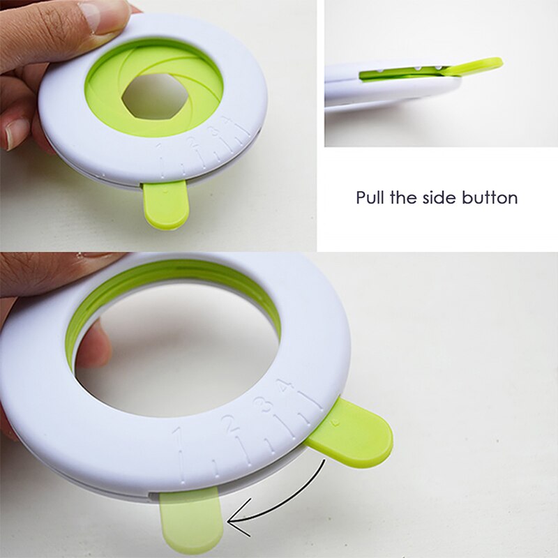 Divided into 1 to 4 parts of plastic material spaghetti measure tool component regulator noodle component selector ingredient bo