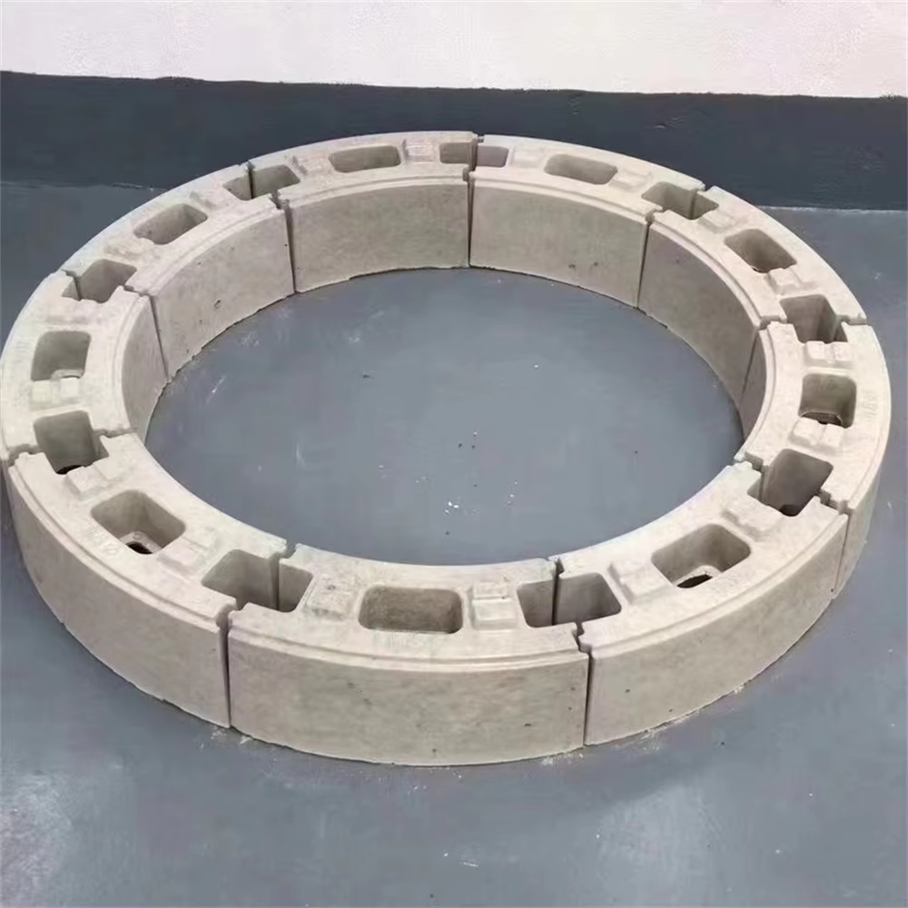 Ground Circular Concrete Block Brick, Plastic Mold Inspection, Wellbore Module Box, 110cm
