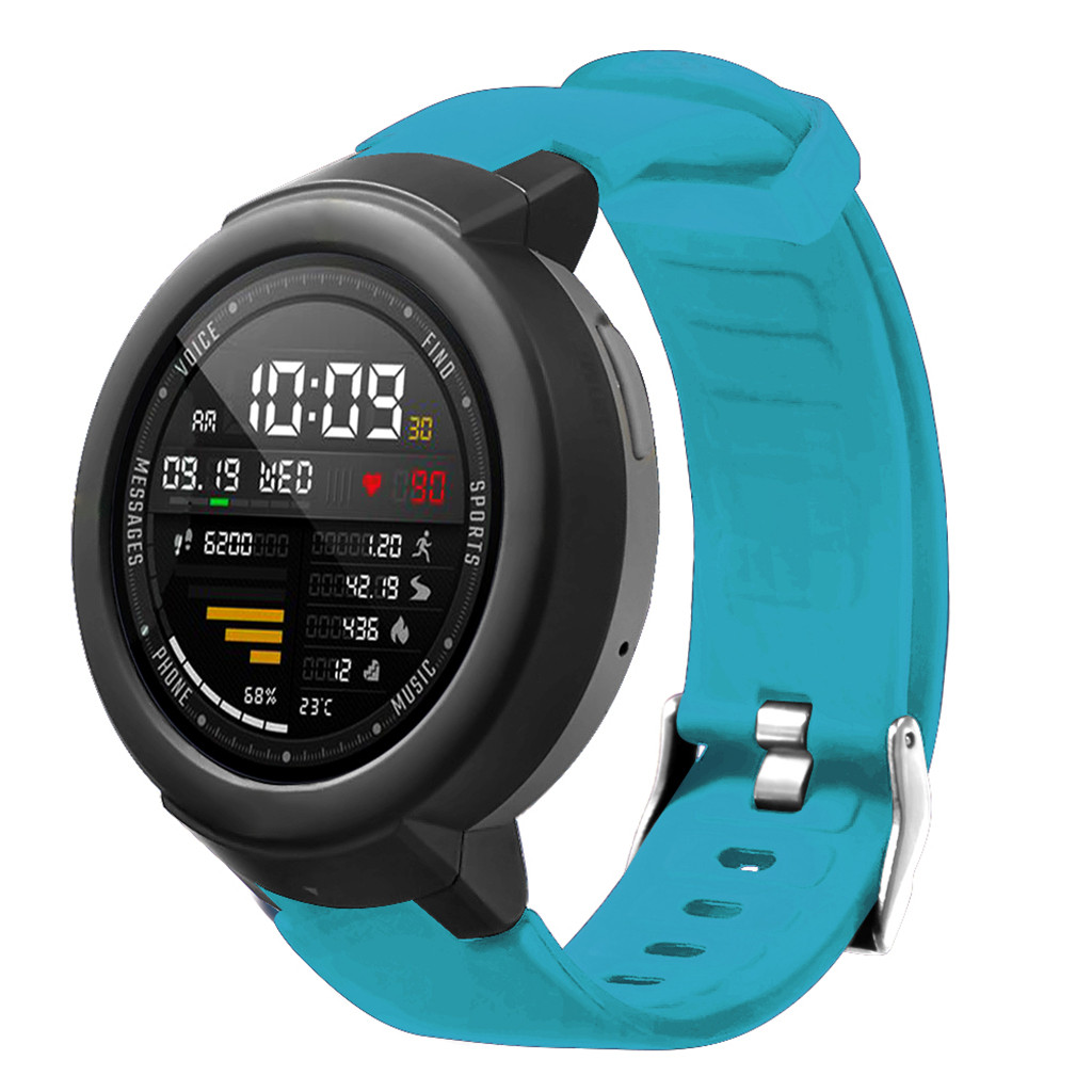 Cinturino di ricambio per cinturino sportivo in Silicone per Huami Amazfit Verge Youth Watch bracciale a sgancio rapido accessori SmartWatch: BU