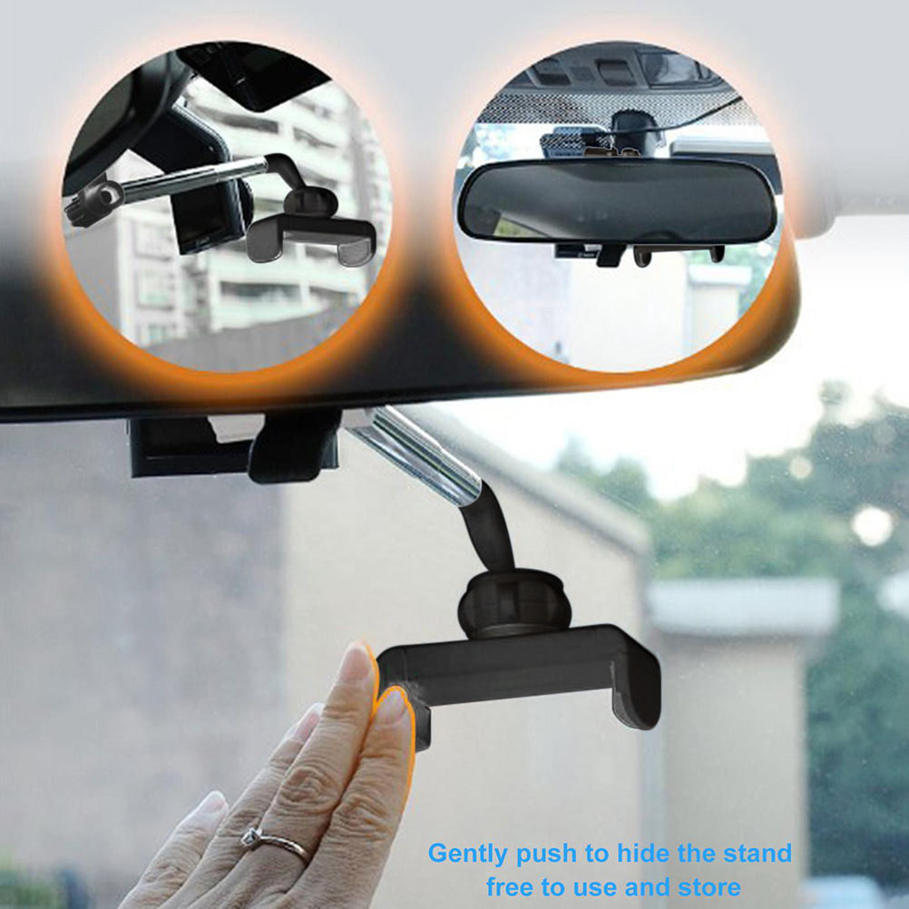 Universal- Auto Telefon Halfter 360 Grad Rotierenden Telefon Halfter Smartphone Ständer Auto Rückspiegel Montieren Telefon Halfter