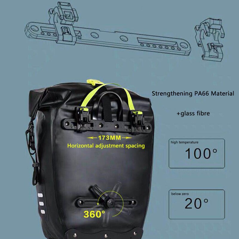 Kamel Tasche Schnalle Fahrrad Zubehör Gepäck Schnalle Fahrrad Tasche Schnalle Reiten Ausrügestochen