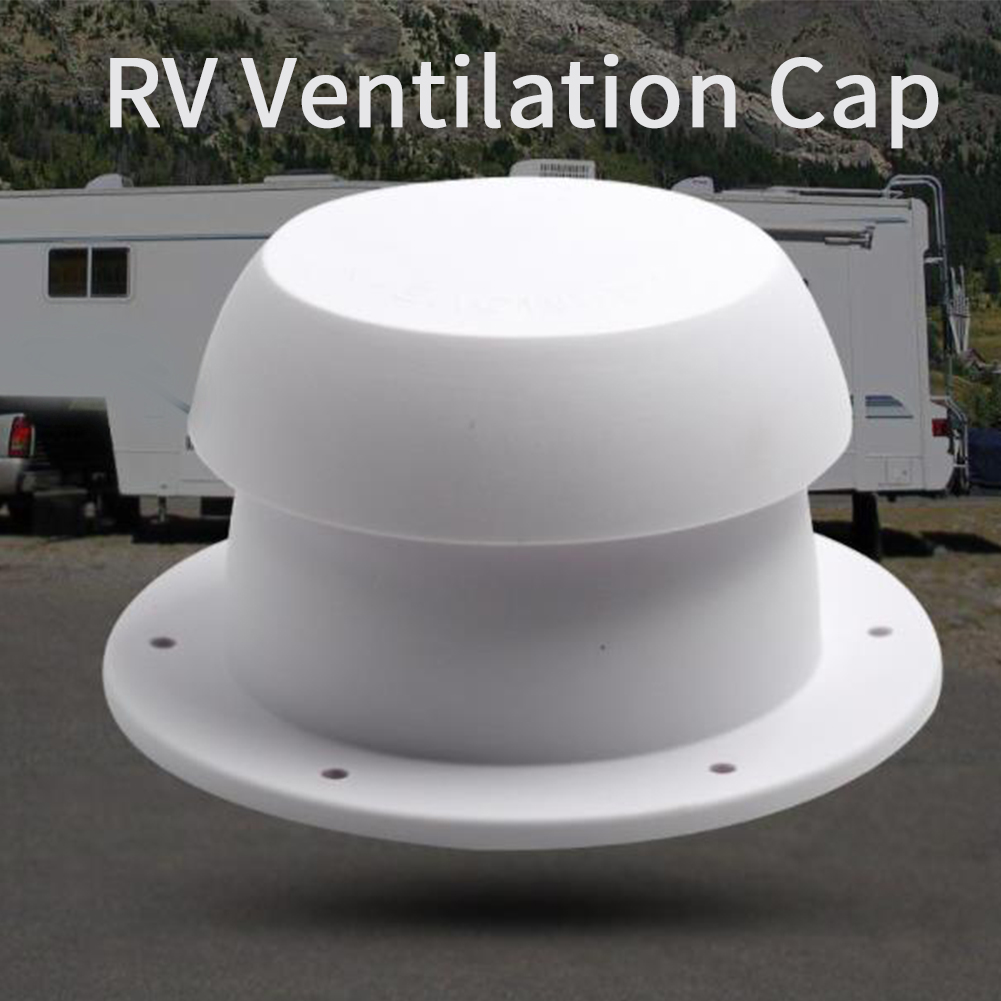 Topmonteret tilbehør stationcar udstødning rv dele udtag varmebestandighed anti-korrosions svamp hoved form ventilation hætte