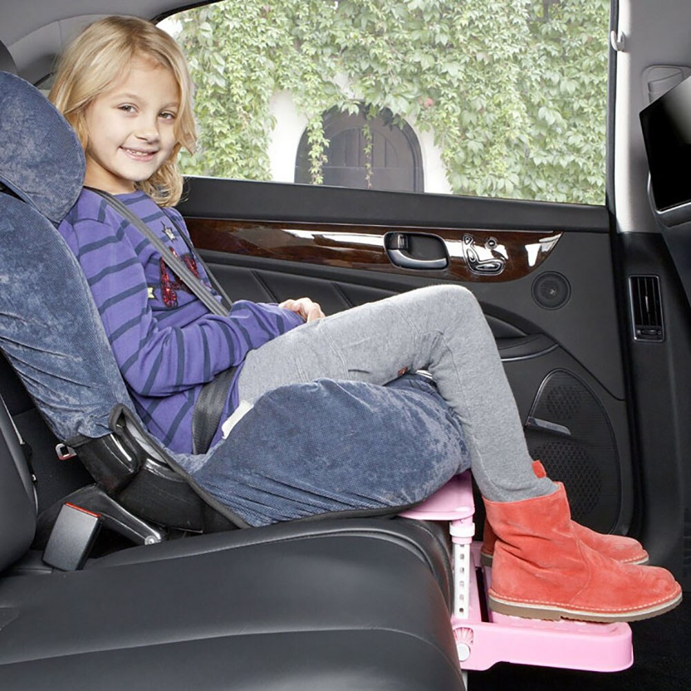 Børn auto sikkerhedssæde klapvogn fodstøtte fastgør støtte baby fodpedal hvileholder justerbar benstøtte fodtavle tilbehør