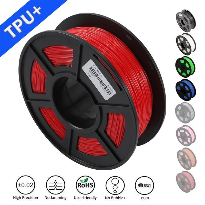 Tpu Flexibele 3D Printer Filament Sunlu Gewone Tpu Flexibele Sumlibation Niet Giftig Filament Goed Voor Afdrukken Kinderen Speelgoed