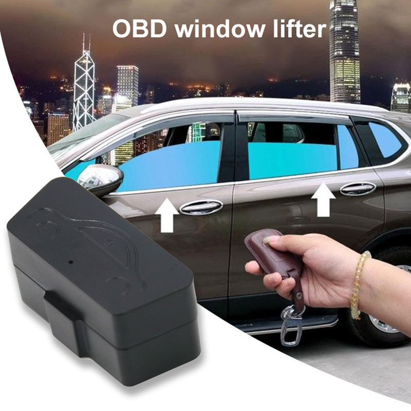 Bilkraftsfönster rulla upp närmare fönsterlyftare för 4 dörrar stänga automatiskt fönster fjärrstänga larmsystem för windows-modul