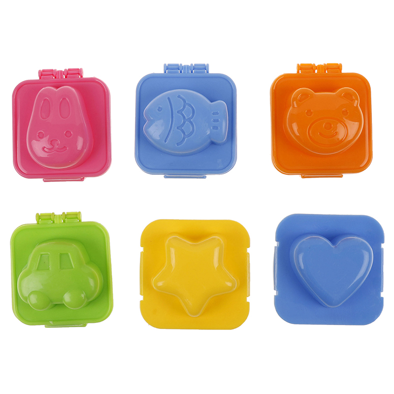 Cartoon Sushi Maker Boiled Egg Rice Roll Mold Kitchen DIY Chef Rice Ball