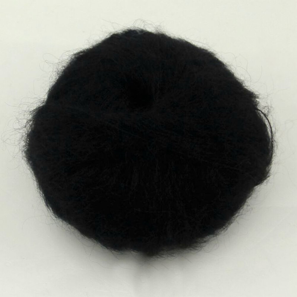 25g fil à tricoter Mohair laine à tricoter fil doux doigté bébé Crochet fil à tricoter fils Angora Crochet: 002