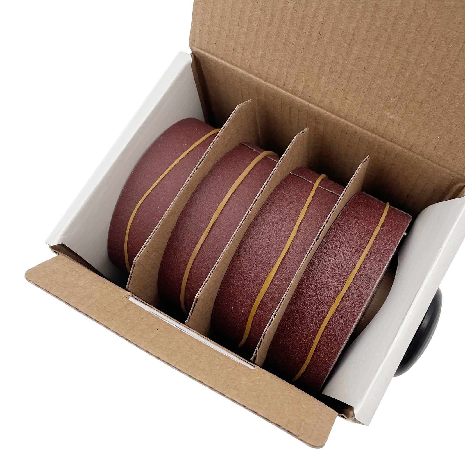 4/5/6 Roll Grits Schuurpapier Droog Slijpen Emery Schuurband Tekenbaar Schuurpapier Pack met Dispenser Doek
