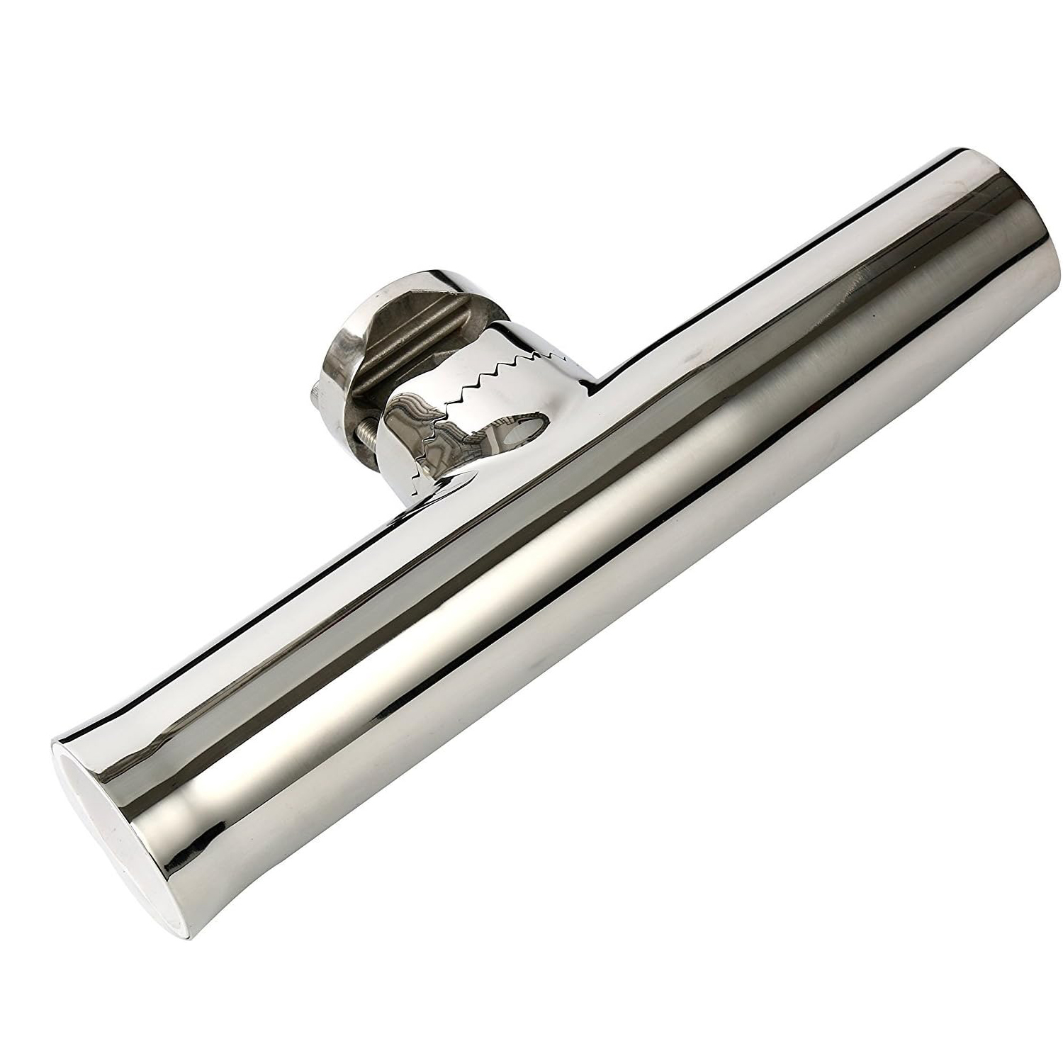 Boat Fishing Rod Holder Clamp Side Mount 7/8"-1" Rail Marine Accessories Boat Stainless Steel Rod Pole Bracket Tool