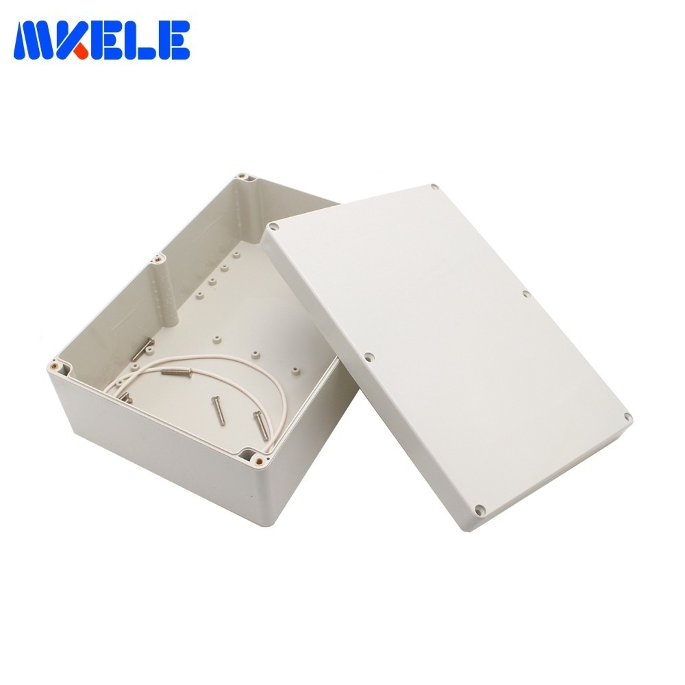 Caja de conexiones eléctricas para exteriores, cubierta de plástico IP65, caja electrónica de plástico ABS impermeable, cajas de proyectos