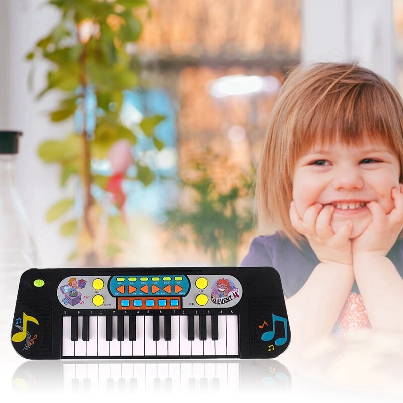 25 Keys Kids Baby Musical Toys Children Musical Portable Instrument Electronic Piano Keyboard Educational Toys For Girl