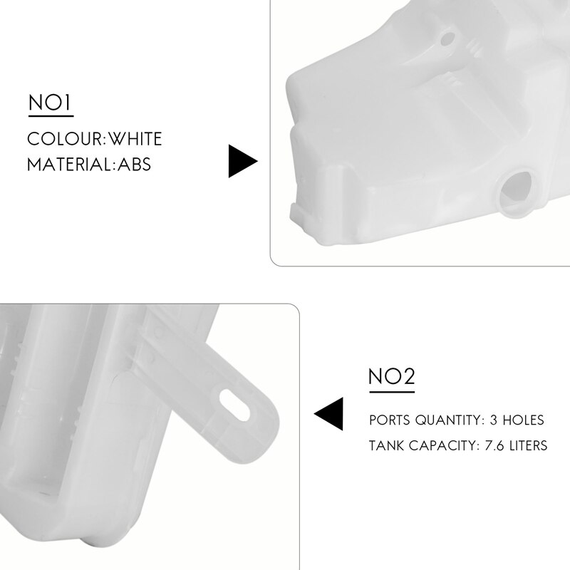 Car Windshield Washer Fluid Tank for Mercedes Benz ML320 ML350 ML430 W163 1998-2005 1638690820