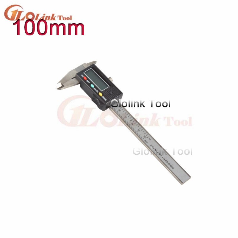 Industrial level metal case Stainless Steel Digital Caliper 0-50mm 0-150mm 200mm 300mm Electronic slide caliper micrometer gauge: 0-100mm digital