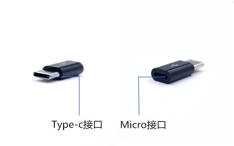 Type-c OTG Adapter Converter Micro Turn Typec Android Huawei Small M Typc-c Adapter