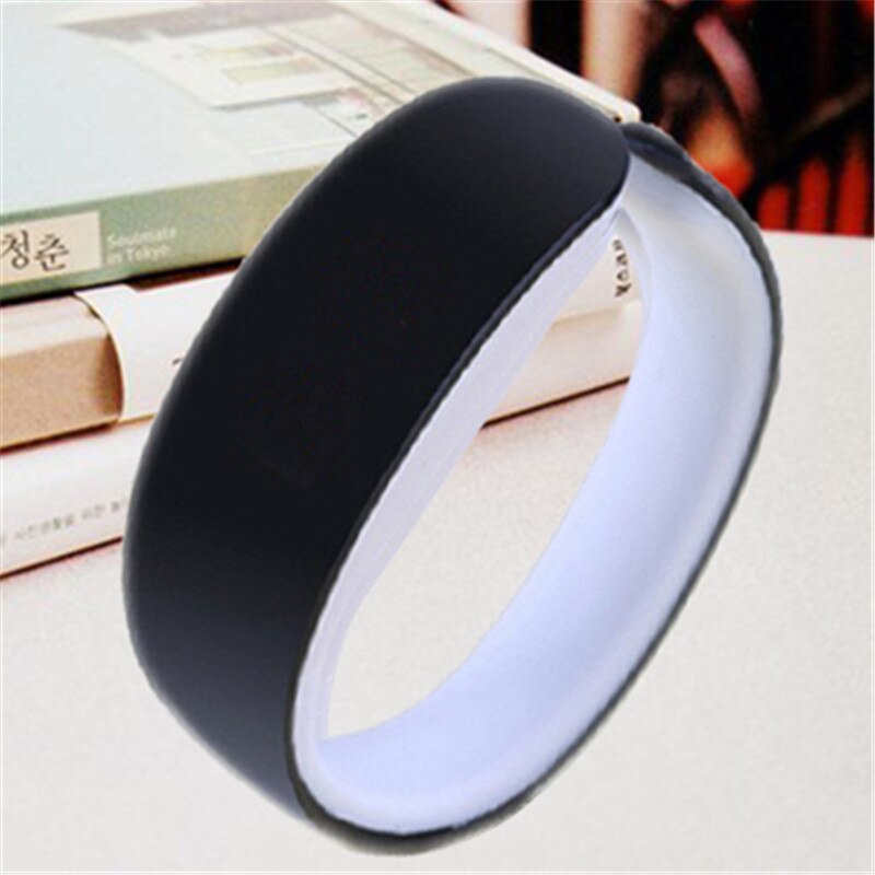 10 Kleur Dolfijn Armband Horloge Band Digitale Horloge Rode LED Horloges vrouwen Horloge Sport Klok reloj hombre relogio: Black