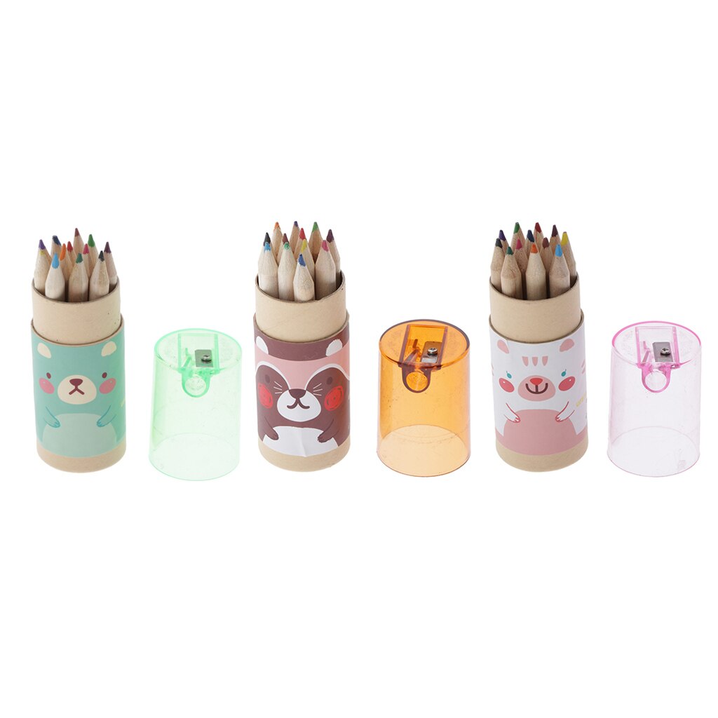 12 Colors Coloring Pencils Kids Painting Art Pen Pencil Set Stationery