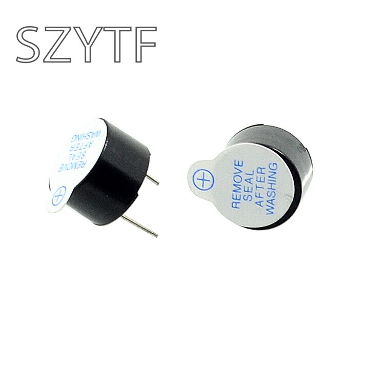 10pcs 5v Active Buzzer Magnetic Long Continous Beep Tone Alarm Ringer 12mm MINI Active Piezo Buzzers Fit