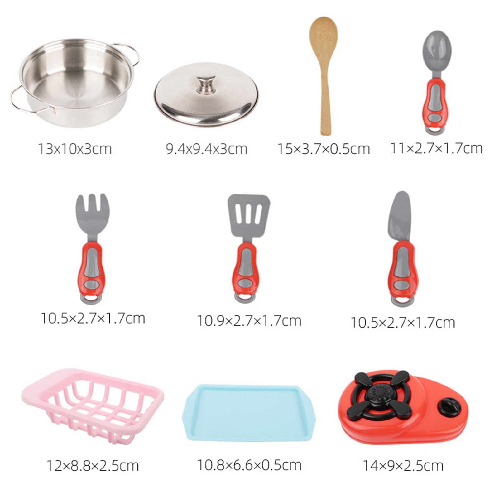 42Pcs Kookgerei Pretend Play Speelgoed Set Veilig Kinderen Chef Speelgoed Kinderen Keuken Speelgoed Simulatie Voedsel Keukengerei Speelgoed