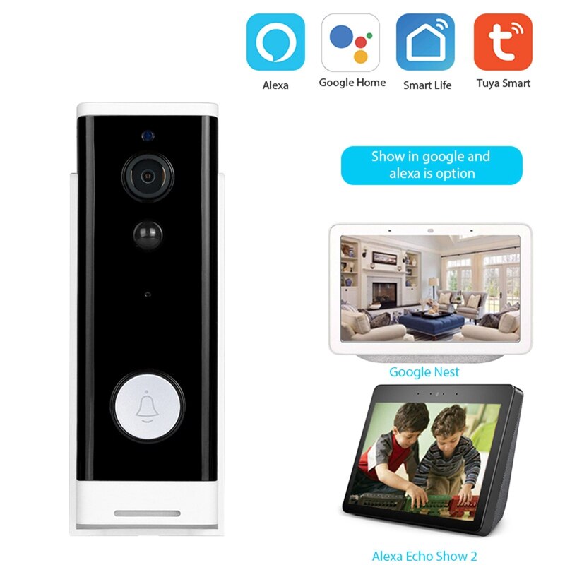 Wifi Smart Deurbel 1080P Draadloze Video Intercom Deurbel Mobiele Remote Camera