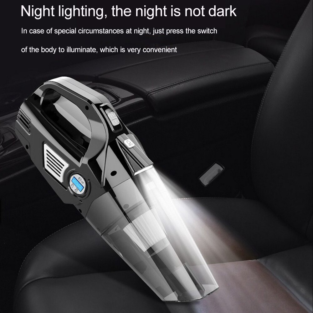 Car Vacuum Cleaner Wired Car Model Wireless Family Car Dual-use Model Multifunction Handheld Cordless Vacuums Car Vacuum Cleaner