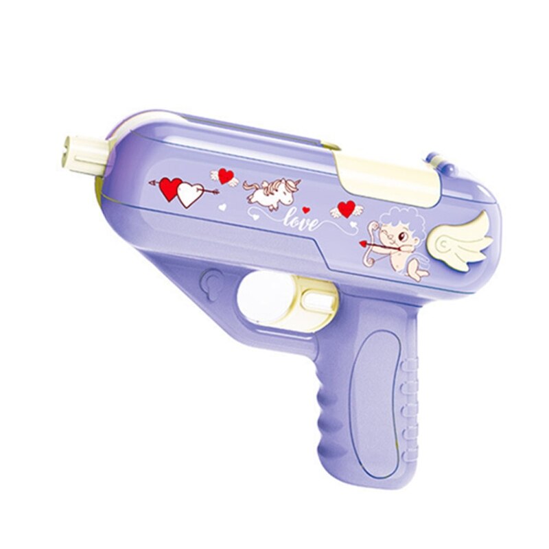 mini pistola portatile caramella gioca giochi da tavolo realizzati in plastica di colore brillante: viola