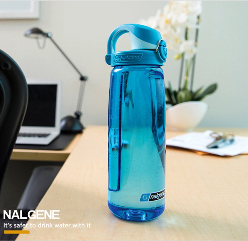 Nalgene draussen-Sport-Wasserflasche auslaufsichere tragbare Wasserschale Camping Bergsteigen Wandern Kunststoff-Wasserflasche 700 ml