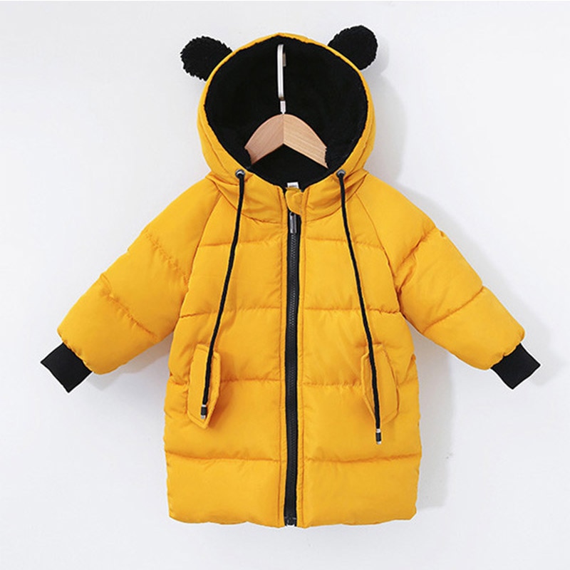 Winter Jongens En Meisjes Kids Jas Gewatteerde Jas Down Voor Kinderen Warm Thicken Hooded Kleding Herfst Bovenkleding