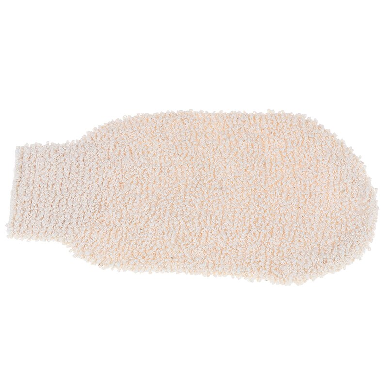 1pc ryg bruser skrubber hamp kropsrens håndklæde svampe badehandsker eksfolierende hud vask skum håndklæde massage