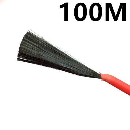 Cable calefactor de fibra de carbono de silicona, 12K, 33ohm, cable calefactor para suelo, cable calefactor eléctrico de: 100M