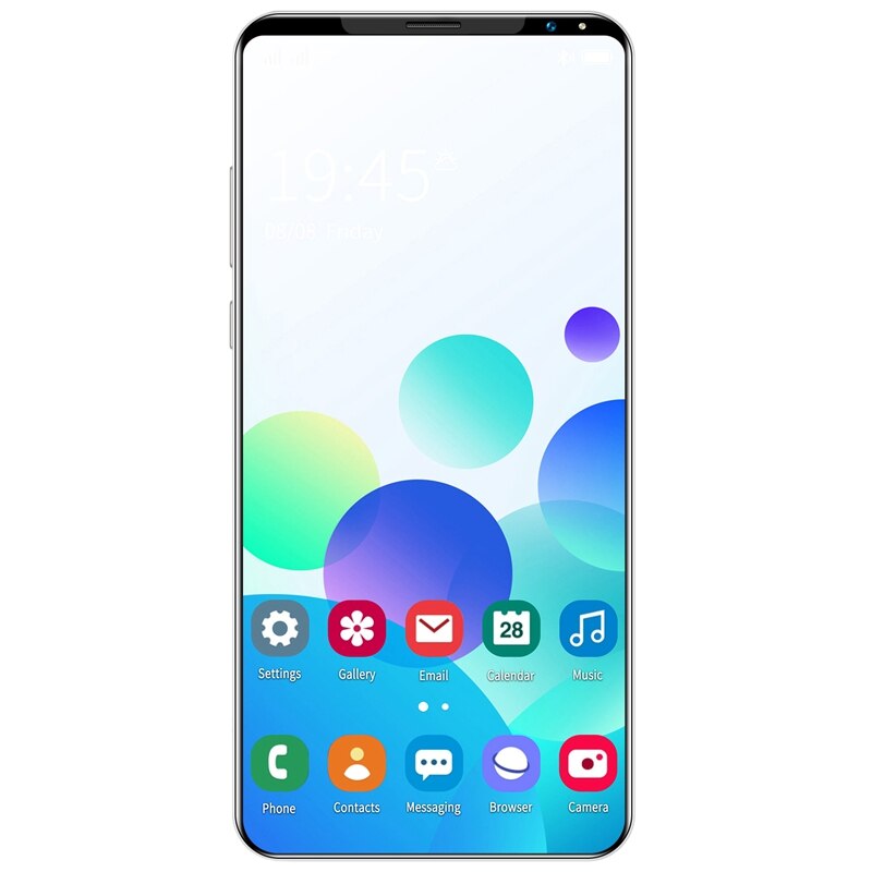 X3 Pro Smartphone 5.5 Inch MTK6572 Dual Core 512Mb Ram + 4Gb Rom Dual-kaart Dual Standby Android 4.0 Telefoon Eu Plug: white