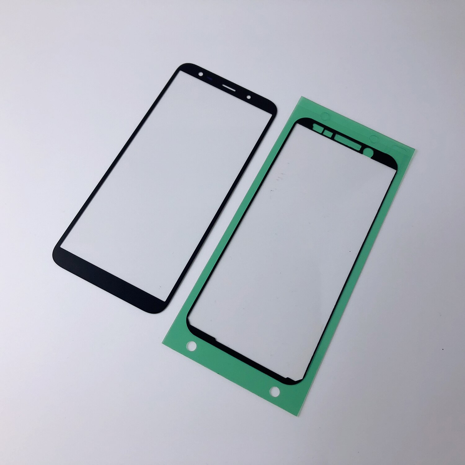 Voor samsung galaxy  j6 j600f j600g &  j8 j810 j810f lcd-scherm front glas touchscreen sensor + lijm