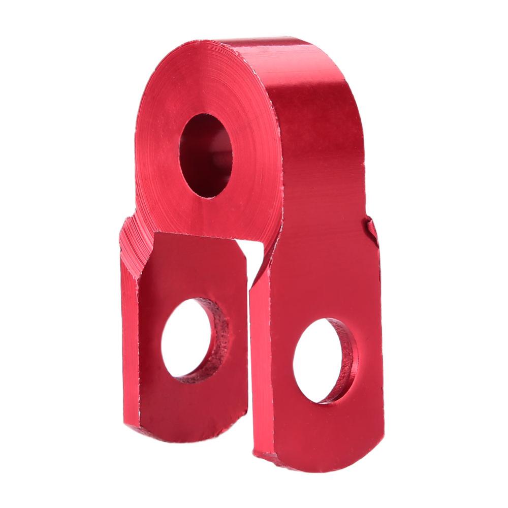 Amortisseur de choc pour moto, 1 pièce, Extension de hauteur, accessoires de moto: Small version red