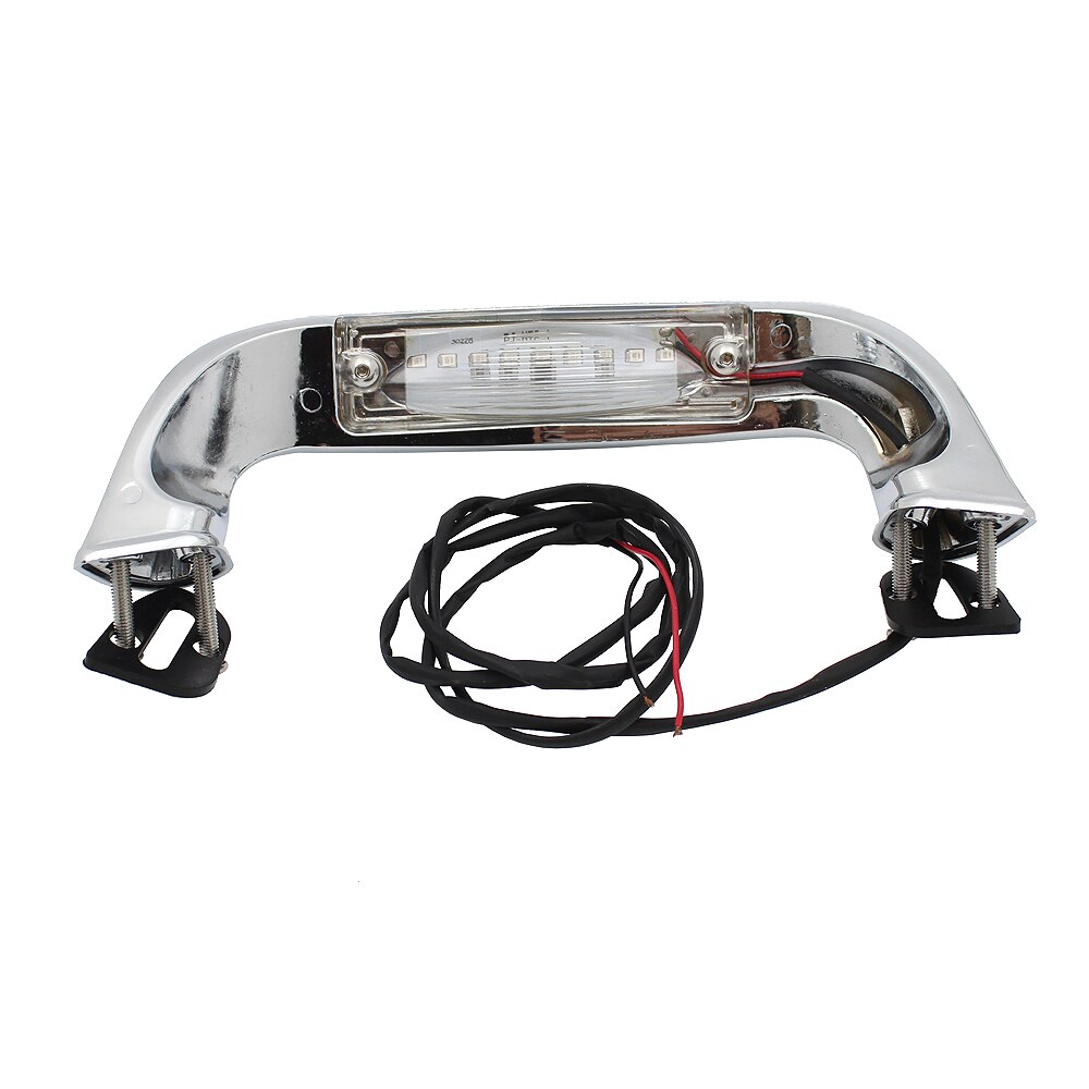 Chrome ABS Trunk Handle Light LED For Honda Goldwing GL 1800 GL1800 2001