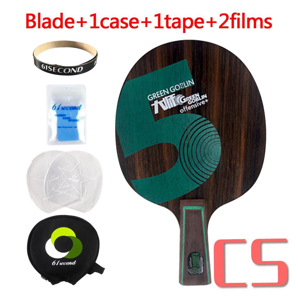 Friendship 729 Master series table tennis racket Green goblin 5/7 Ebony ebony 5 7 OFFENSIVE attack