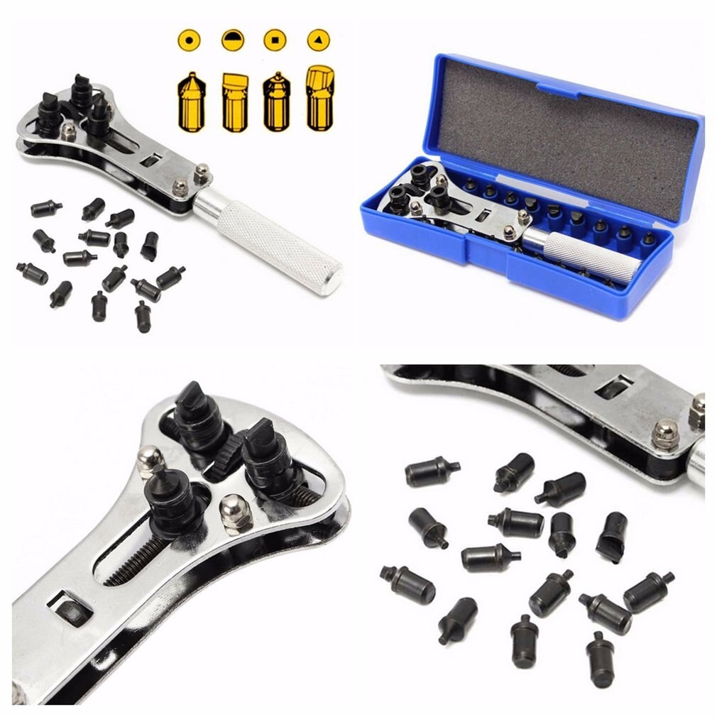 Nieuw Horloge Repair Tool Opener Drie Voeten Open Bottom Cover Drie-Jaw Open Horloge Cover Horloge Reparatie Tool Multifunctionele