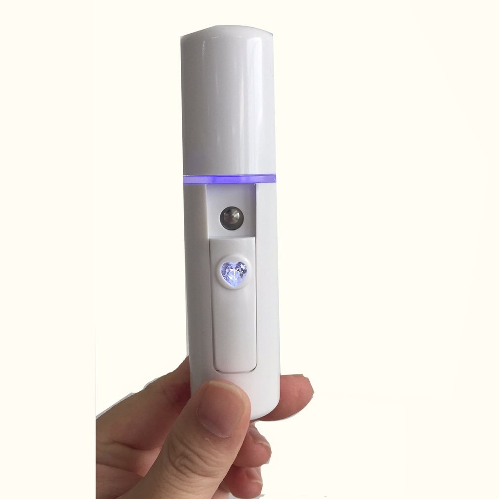 Gezichtsstomer draagbare nano gezichtsverstuiver luchtbevochtiger mistverstuiving hydraterende verstuiver usb-oplaadapparaat voor het gezicht: Default Title