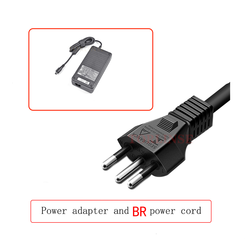 ADP-330AB D 19.5V 16.9A 330W AC Adapter Charger A17-330P2A A15-330P1A A330A002L For MSI GAMING GT80 GT62VR GT73VR GT75: black