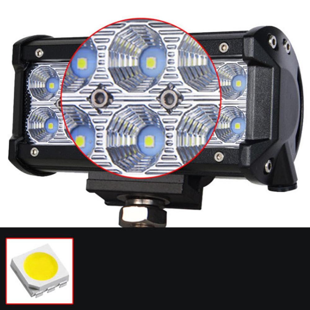 Auto Accessoires 36W Dubbele Rij Cree Led Strip Licht Led Auto Lichtkoepel Auto Inspectie Licht