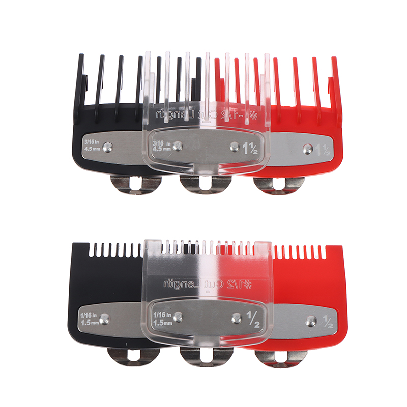 1Set 2/8/10Pcs Universal Hair Clipper Guards For Hair Clippers Barber Accessories Trimmer Attachment Limit Combs
