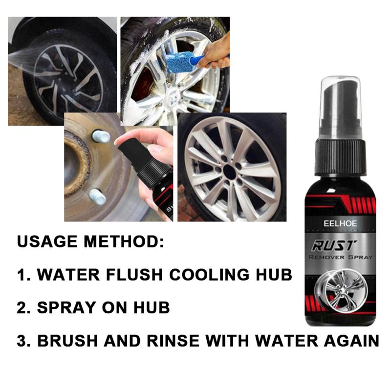 50Ml Roest Converter Multifunctionele Roest Remmer Auto Accessries Venster Roestoplosser Ontroesten Spuiten Auto Onderhoud Reiniging